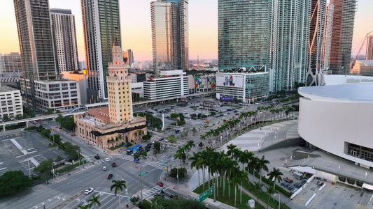 Miami Drone Footage 4K 452