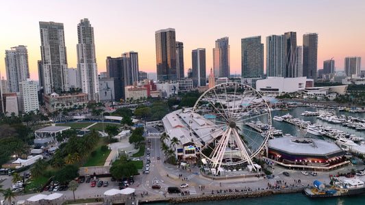 Miami Drone Footage 4K 460