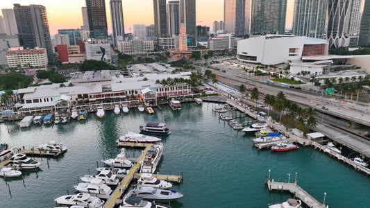 Miami Drone Footage 4K 461