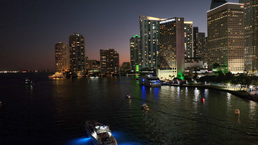 Miami Drone Footage 4K 484 B