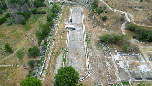 Aydın 4K Drone Footage Afrodisias 0393