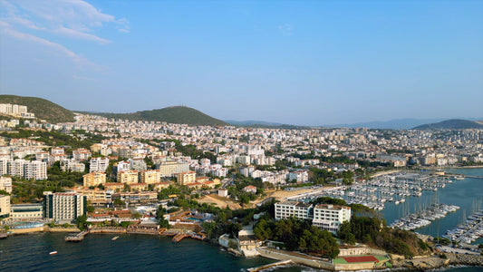 Aydın 4K Drone Footage Kuşadası 0271