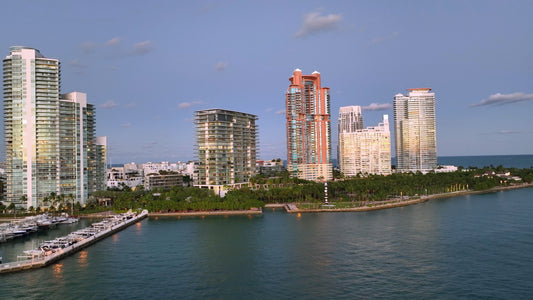 Miami Drone Footage 4K 253