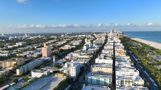 Miami Drone Footage 4K 297