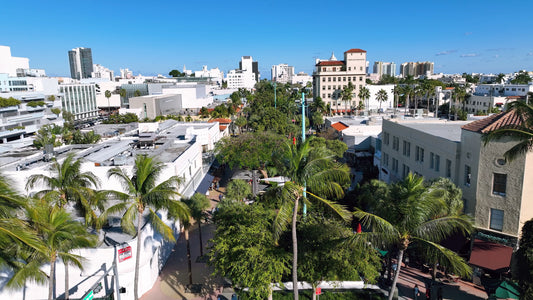 Miami Drone Footage 4K 341
