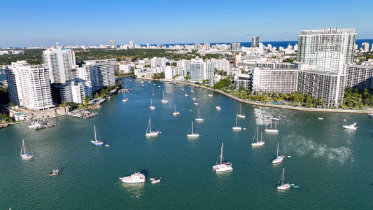 Miami Drone Footage 4K 367