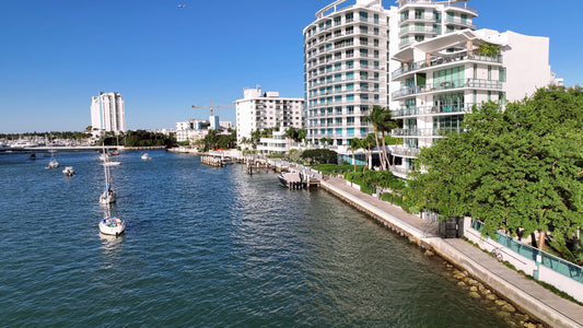 Miami Drone Footage 4K 377