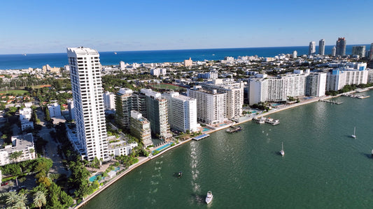Miami Drone Footage 4K 379