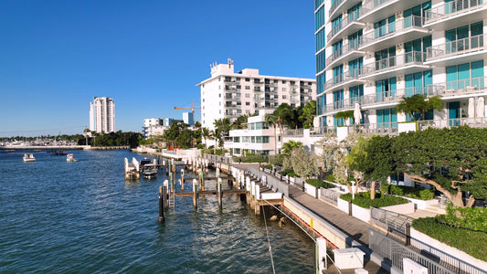 Miami Drone Footage 4K 389