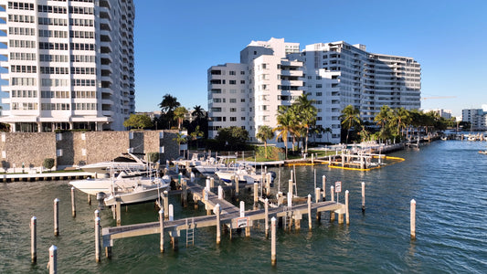 Miami Drone Footage 4K 396