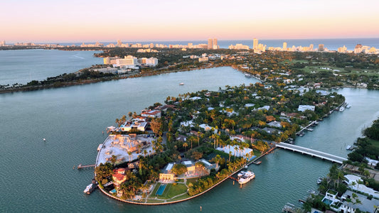 Miami Drone Footage 4K 414