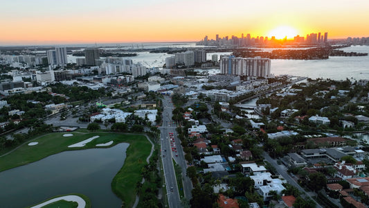 Miami Drone Footage 4K 418