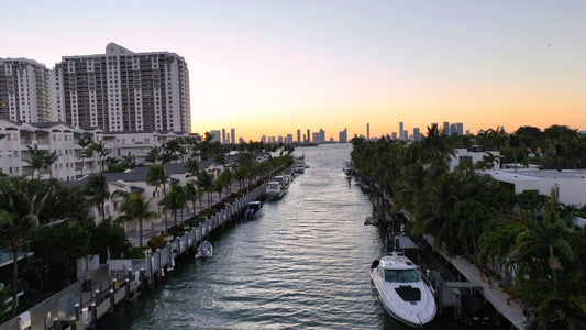 Miami Drone Footage 4K 425