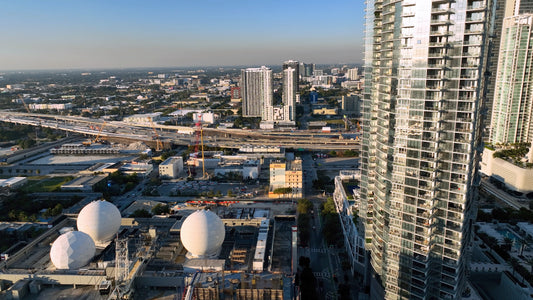 Miami Drone Footage 4K 430