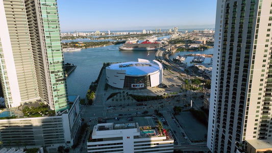 Miami Drone Footage 4K 431