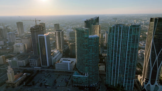 Miami Drone Footage 4K 434