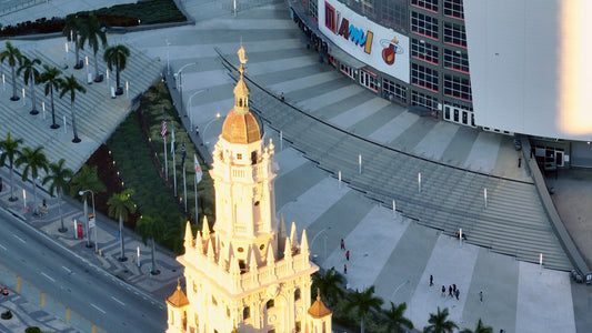 Miami Drone Footage 4K 444