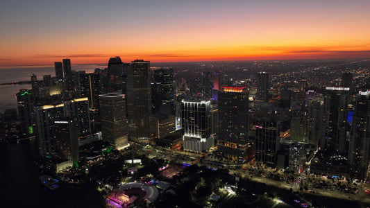 Miami Drone Footage 4K 479
