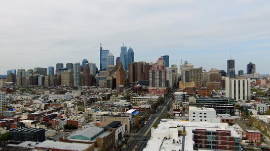 Philadelphia 4K Drone Footage 41244