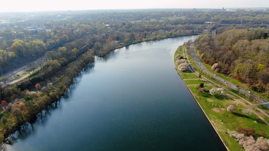 Philadelphia 4K Drone Footage 54231