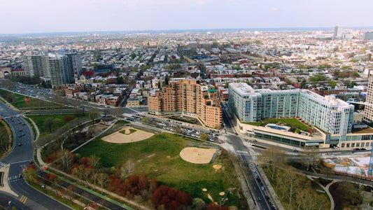 Philadelphia 4K Drone Footage 6322