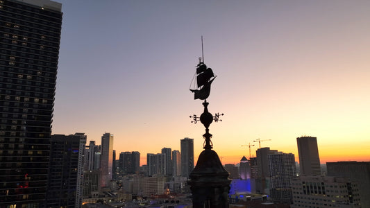 Miami Drone Footage 4K 472 B