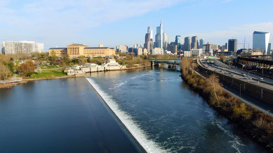 Philadelphia 4K Drone Footage 213
