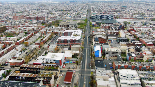 Philadelphia 4K Drone Footage 241241