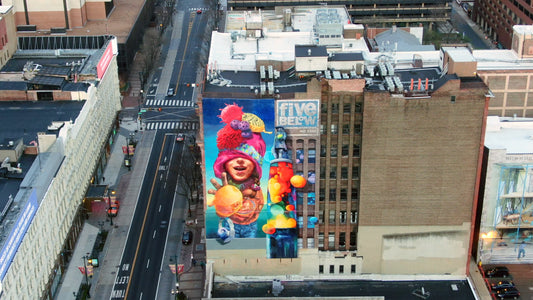 Philadelphia 4K Drone Footage 24131