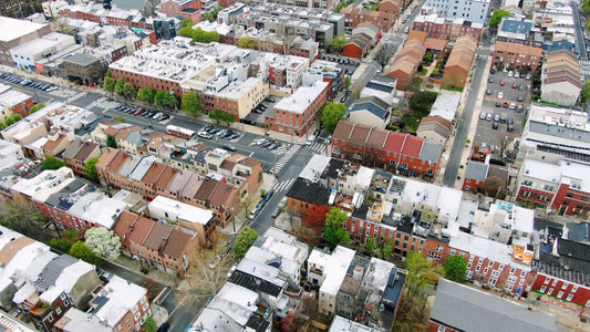 Philadelphia 4K Drone Footage 55555231