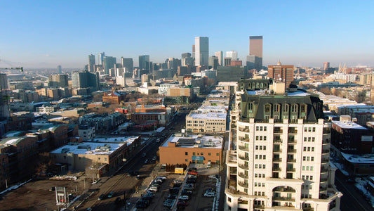 Denver, Colorado Drone Footage  0738