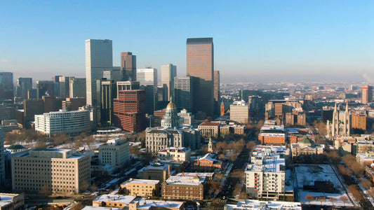 Denver, Colorado Drone Footage  0741