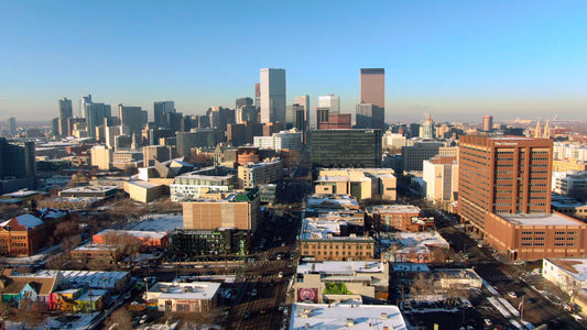 Denver, Colorado Drone Footage  0742