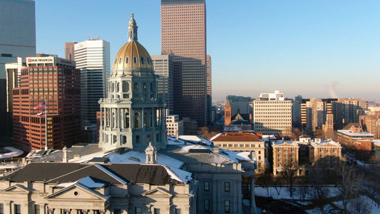 Denver, Colorado Drone Footage  0747