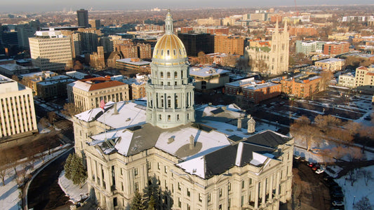 Denver, Colorado Drone Footage  0750