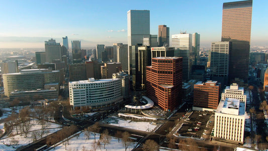 Denver, Colorado Drone Footage  0752