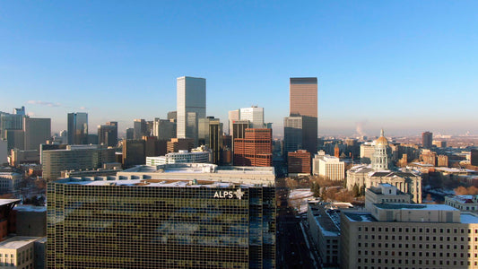 Denver, Colorado Drone Footage  0753