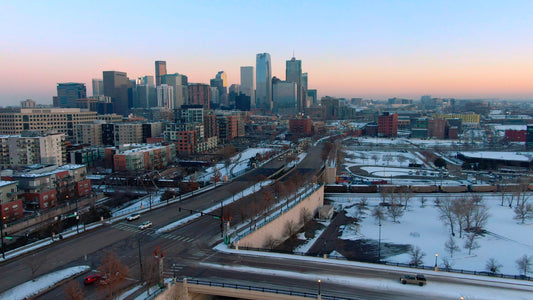Denver, Colorado Drone Footage 0760 B