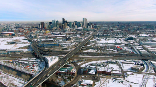 Denver, Colorado Drone Footage 0845