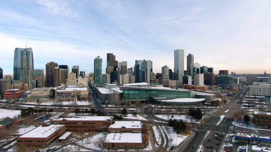 Denver, Colorado Drone Footage  0850