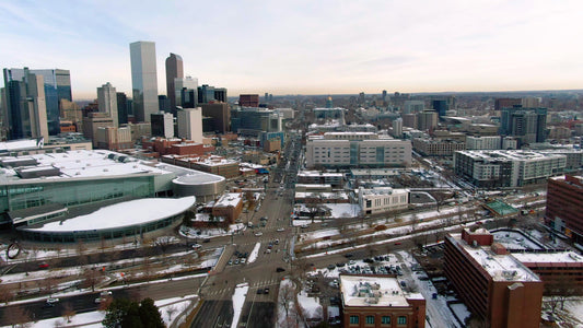 Denver, Colorado Drone Footage 0852