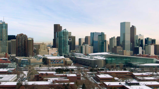 Denver, Colorado Drone Footage  0856