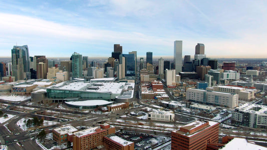 Denver, Colorado Drone Footage 0857