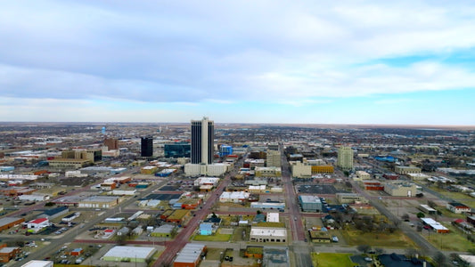 Amarillo, Texas Drone Footage 0103