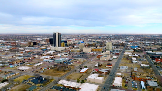 Amarillo, Texas Drone Footage  0104