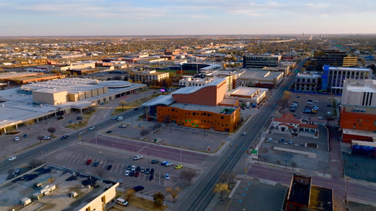 Amarillo, Texas Drone Footage 0114