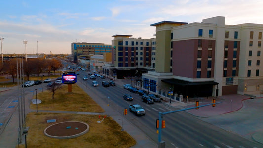 Amarillo, Texas Drone Footage 0115