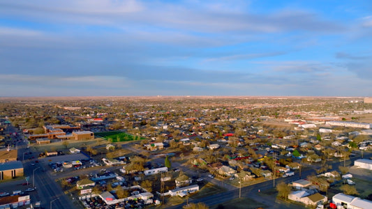 Amarillo, Texas Drone Footage 0116