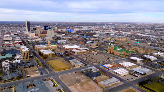 Amarillo, Texas Drone Footage 044