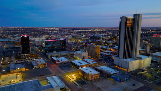 Amarillo, Texas Drone Footage 081